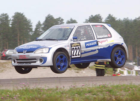 Morten Jespersen er flyvende i sin debutsæson i EM-serien i rallycross.